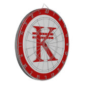 Laos Kip Lao / Laotian Money Sign Dartscheibe (Vorderseite Links)