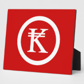 Laos Kip Lao / Laotian Money Sign Fotoplatte (Seite)