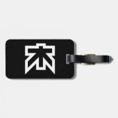 Laos Kip Lao / Laotian Money Sign Gepäckanhänger (Rückseite horizontal)