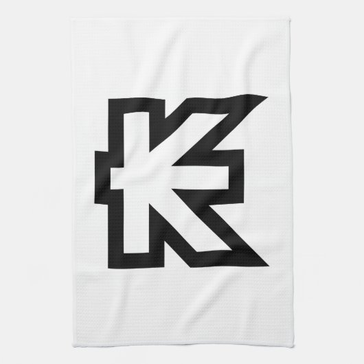 Laos Kip Lao / Laotian Money Sign Handtuch (Vertikal)