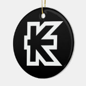 Laos Kip Lao / Laotian Money Sign Keramikornament (Links)