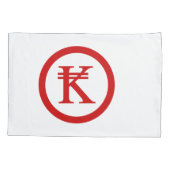 Laos Kip Lao / Laotian Money Sign Kissenbezug (Rückseite)