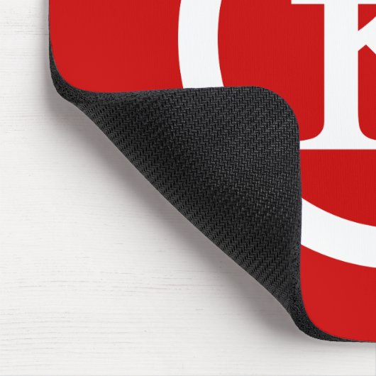 Laos Kip Lao / Laotian Money Sign Mousepad (Ecke)