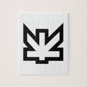 Laos Kip Lao / Laotian Money Sign Puzzle (Vertikal)