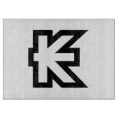 Laos Kip Lao / Laotian Money Sign Schneidebrett (Vorderseite)