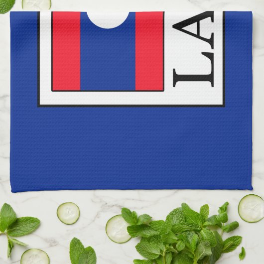 Laos Küchentuch (Gefaltet)