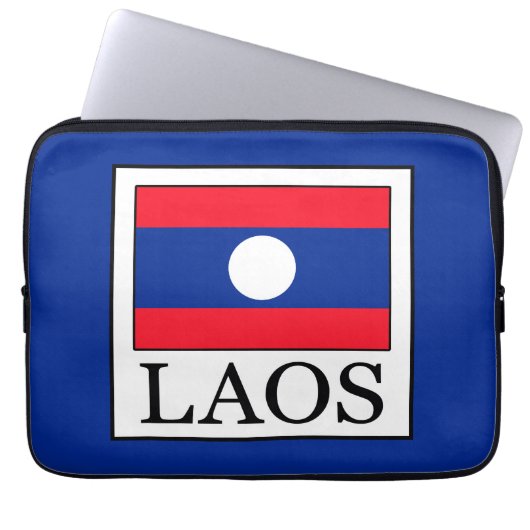 Laos Laptopschutzhülle (Vorderseite)