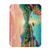 Laos Luang Prabang Reise Magnet (Vertikal)
