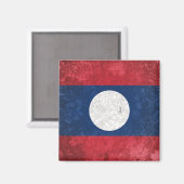 Laos Magnet (Vorderseite/Rückseite)