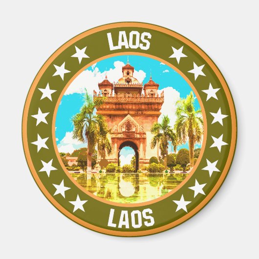 Laos Magnet (Vorne)