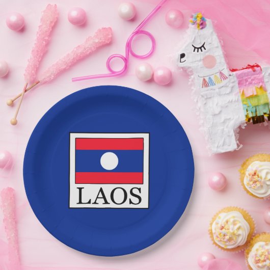 Laos Pappteller (Party)