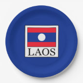 Laos Pappteller (Vorderseite)