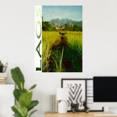 Laos Poster (Heimbüro)