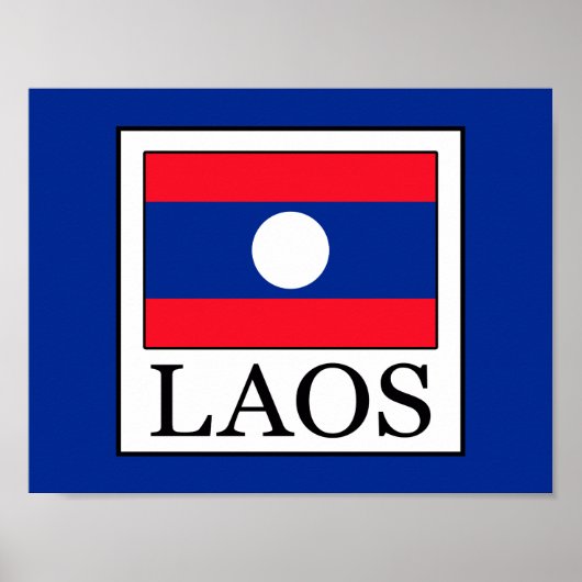 Laos Poster (Vorne)