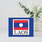 Laos Postkarte (Stehend Vorderseite)
