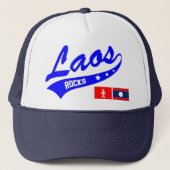 LAOS Rocks2 Truckerkappe (Vorderseite)