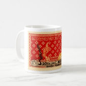 Laos Roter Buddha Becher Kaffeetasse (Vorderseite Links)