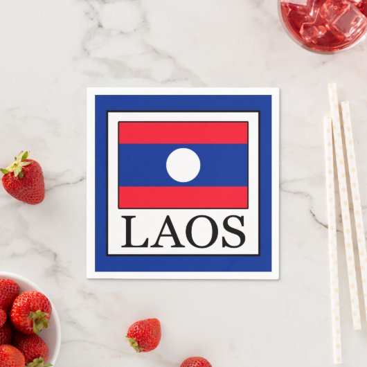 Laos Serviette (Beispiel)