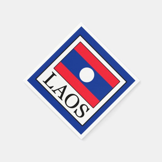 Laos Serviette (Ecke)