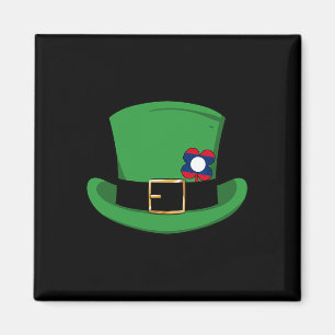 Laos Stolz Lao Laotische Flagge St. Patricks Day L Magnet