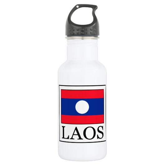 Laos Trinkflasche (Vorderseite)