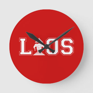 LAOS-UNIVERSITÄT RUNDE WANDUHR