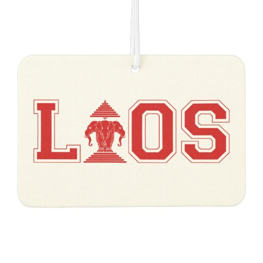 LAOS UNIVERSITY AUTOLUFTERFRISCHER (Vorderseite)