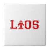 LAOS UNIVERSITY FLIESE (Vorderseite)