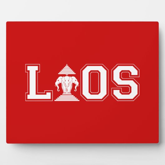 LAOS UNIVERSITY FOTOPLATTE (Vorderseite)