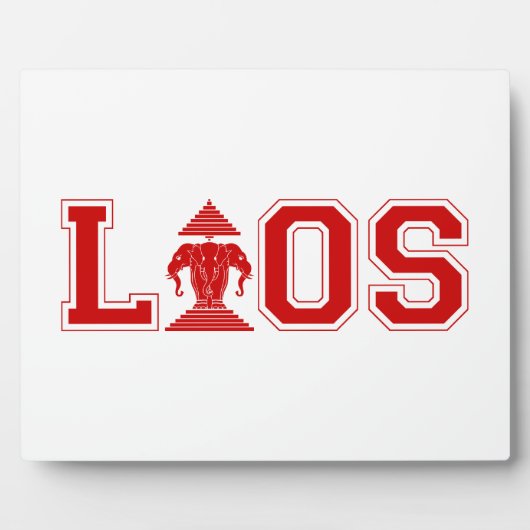 LAOS UNIVERSITY FOTOPLATTE (Vorderseite)