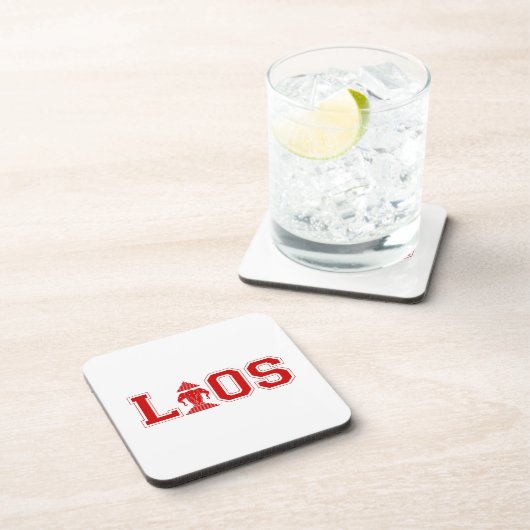 LAOS UNIVERSITY GETRÄNKEUNTERSETZER (Rechte Seite)