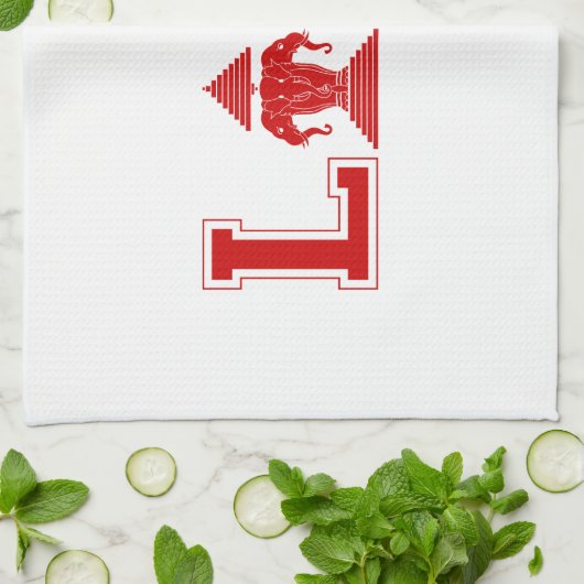 LAOS UNIVERSITY HANDTUCH (Gefaltet)