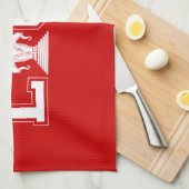 LAOS UNIVERSITY KÜCHENTUCH (Viertel Falte)