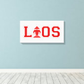 LAOS UNIVERSITY LEINWANDDRUCK (Insitu (Holzboden))