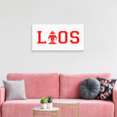 LAOS UNIVERSITY LEINWANDDRUCK (Insitu (Wohnzimmer))