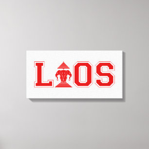 LAOS UNIVERSITY LEINWANDDRUCK