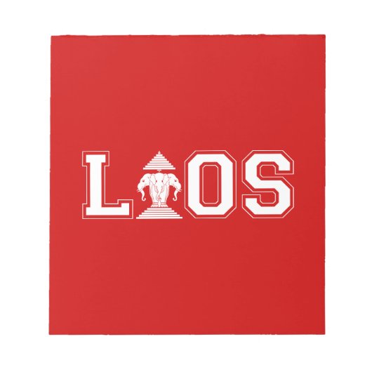 LAOS UNIVERSITY NOTIZBLOCK (Vorderseite)