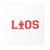 LAOS UNIVERSITY NOTIZBLOCK (Vorderseite)