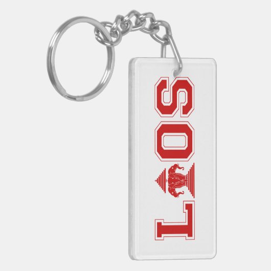 LAOS UNIVERSITY SCHLÜSSELANHÄNGER (Vorderseite links)