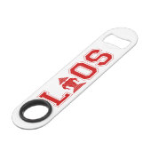 LAOS UNIVERSITY SPEED FLASCHENÖFFNER (Vorderseite Schrägansicht)