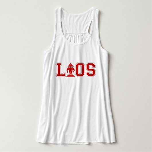 LAOS UNIVERSITY TANK TOP (Design Vorderseite)