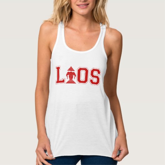 LAOS UNIVERSITY TANK TOP (Vorderseite)