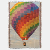 Laos, Vang Vieng.Heißluftballon Decke (Vorderseite Vertikal)