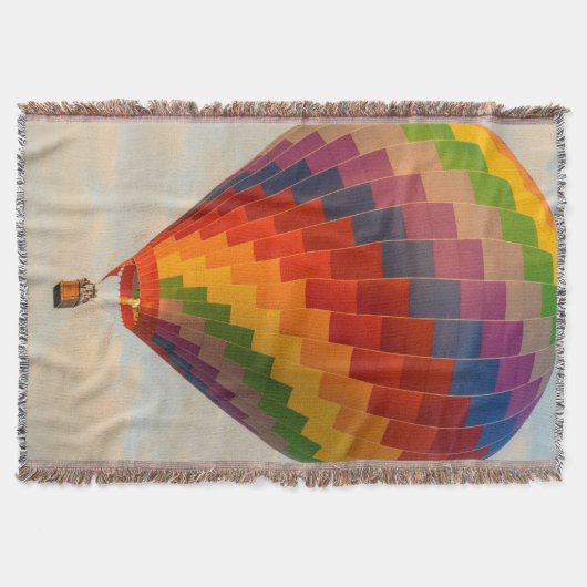 Laos, Vang Vieng.Heißluftballon Decke (Vorderseite)