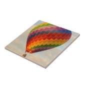 Laos, Vang Vieng.Heißluftballon Fliese (Seite)