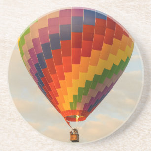 Laos, Vang Vieng.Heißluftballon Getränkeuntersetzer