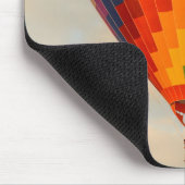 Laos, Vang Vieng.Heißluftballon Mousepad (Ecke)