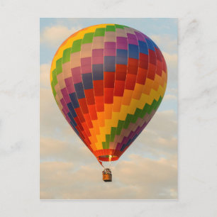 Laos, Vang Vieng. Hot Air Balloon Postkarte