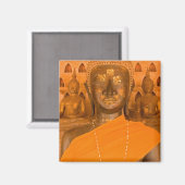 Laos, Vientiane, eines von 6840 Buddha-Bildern in Magnet (Vorderseite/Rückseite)