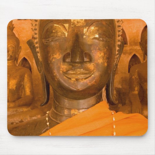 Laos, Vientiane, eines von 6840 Buddha-Bildern in  Mousepad (Vorne)